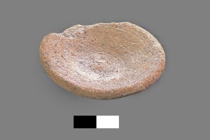 Offering plate from the Egyptian collection at Cyfarthfa Castle Museum