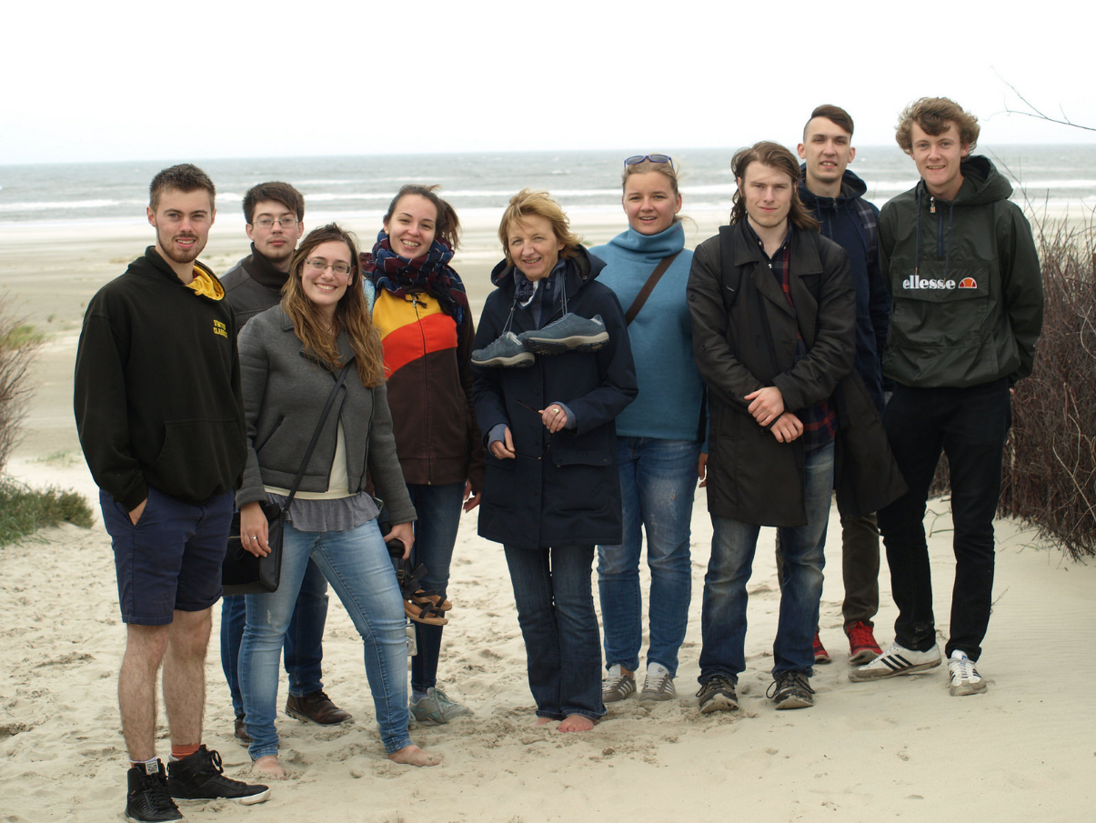 Lampeter students on tour in Juist, Saxony! 